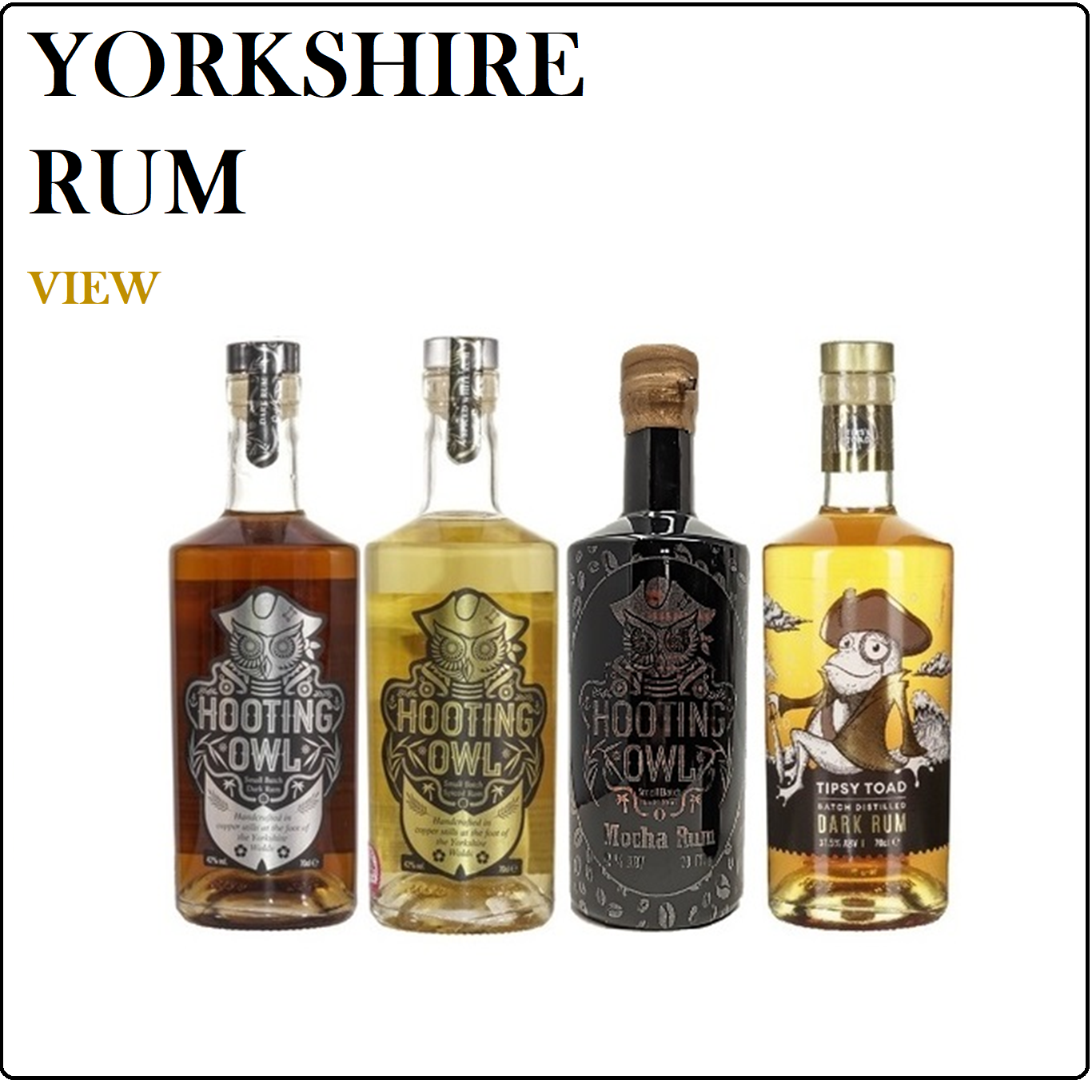 Two Lasses Yorkshire Spiced Rum 70cl - 42% ABV, Ginger Cake Flavour, Triple Distilled British Rum