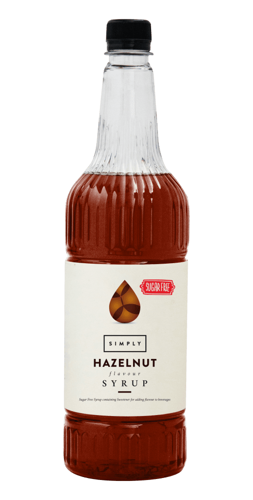 SIMPLY SUGAR FREE HAZELNUT SYRUP (1 LTR) DISTILLERY TRADE ORDERS